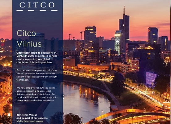 Citco Vilnius Internship Program Autumn - Winter 2024 / Accounting Department m